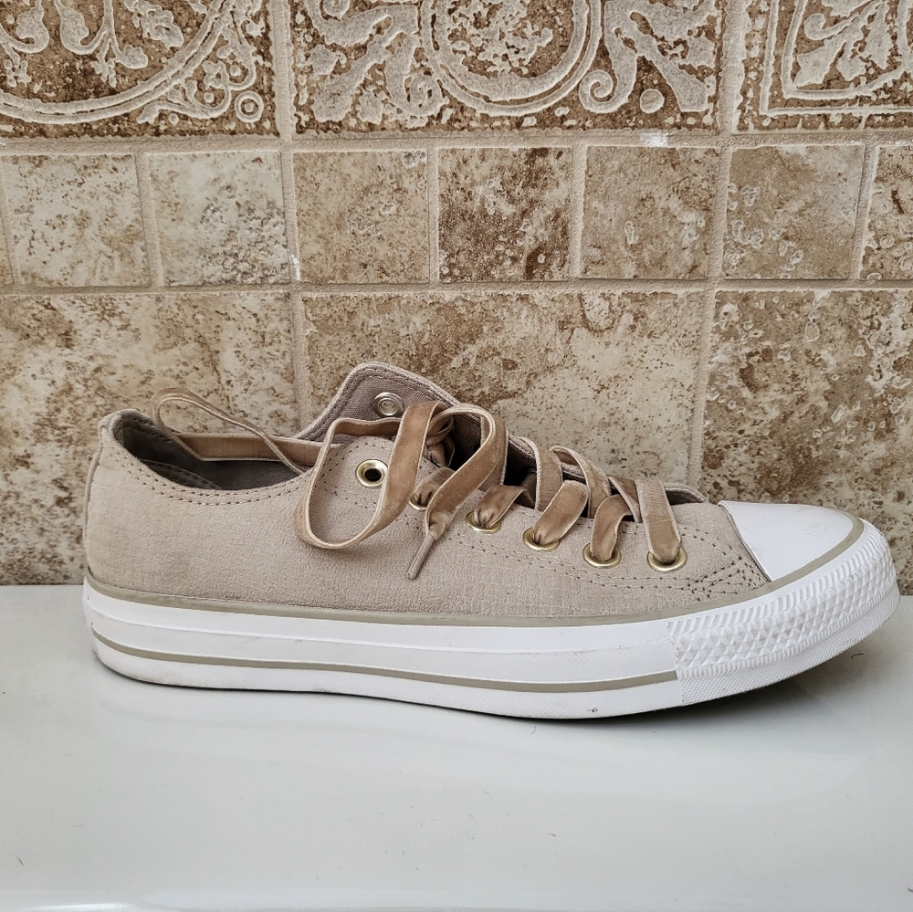 Converse - Snakeskin & Suede Laces sz. 5
